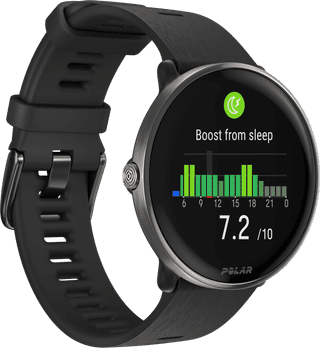 Polar Ignite 3 Titanium/Zwart
