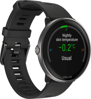 Polar Ignite 3 Titanium/Zwart