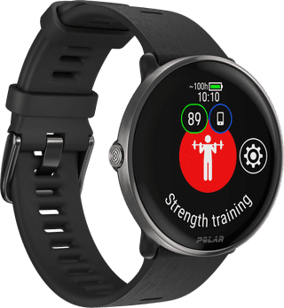 Polar Ignite 3 Titanium/Zwart