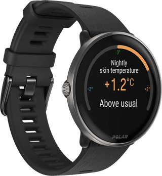 Polar Ignite 3 Titanium/Zwart