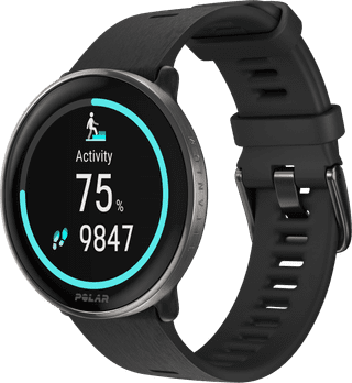 Polar Ignite 3 Titanium/Zwart