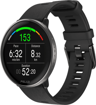 Polar Ignite 3 Titanium/Zwart