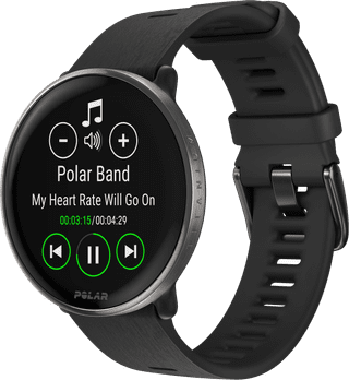 Polar Ignite 3 Titanium/Zwart