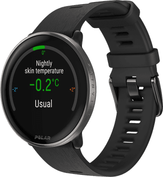 Polar Ignite 3 Titanium/Zwart