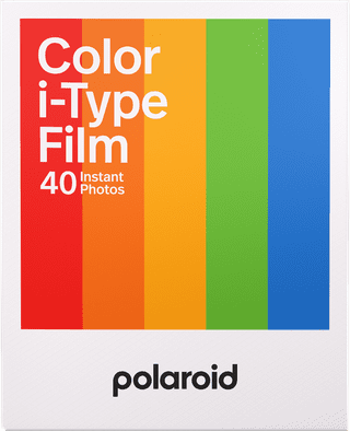 Polaroid Color Instant Photo Paper i-Type Film (40 pieces)