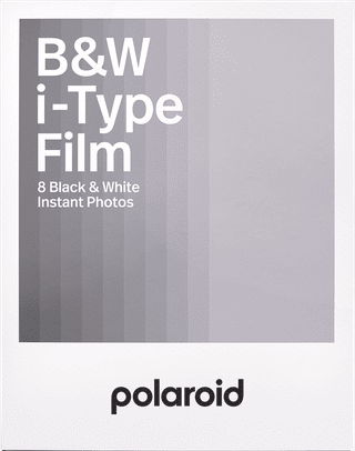 Polaroid B&W Instant Photo Paper i-Type Film (8 sheets)