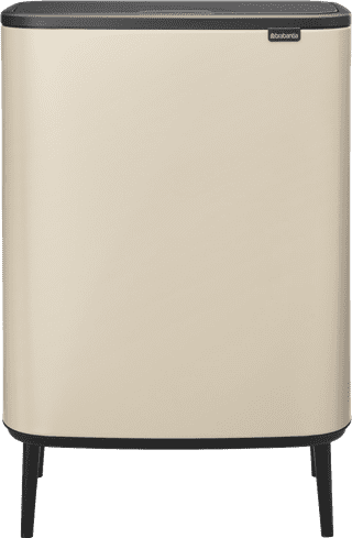 Brabantia Bo Touch Bin Hi Prullenbak 2 x 30 liter Soft Beige