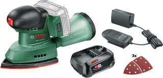 Bosch EasySander 18V-8 + Bosch Starter Kit 18V 2.5Ah Battery