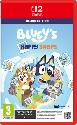 Bluey's Happy Snaps Day One Deluxe Edition Nintendo Switch 2