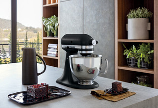 KitchenAid Artisan Mixer 5KSM125EBM Mat Zwart