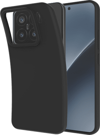 Just in Case Soft Design Xiaomi 17 Back Cover Zwart