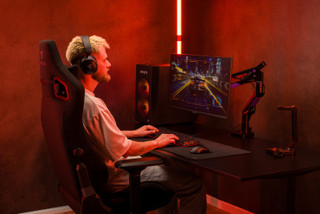 Vortech Pro Gamestoel Zwart