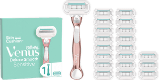 Gillette Venus Deluxe Smooth Sensitive + 19 navulmesjes