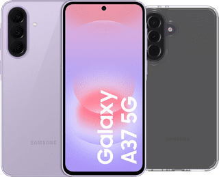 Samsung Galaxy A37 256GB Roze 5G + BlueBuilt Back Cover Transparant