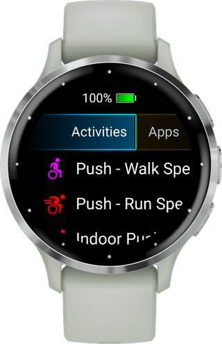 Garmin Venu 3S Zilver/Groen