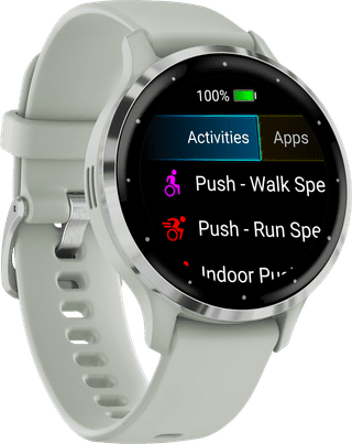 Garmin Venu 3S Zilver/Groen