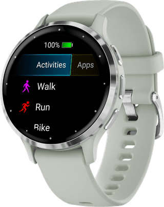 Garmin Venu 3S Zilver/Groen