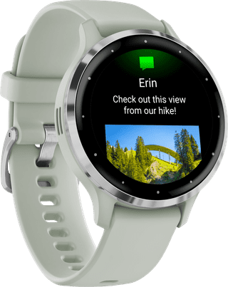 Garmin Venu 3S Zilver/Groen