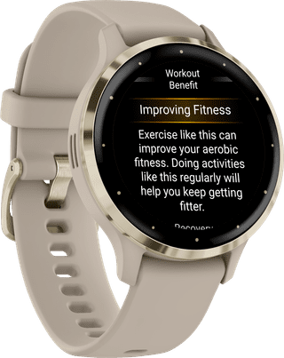 Garmin Venu 3S Goud/Beige