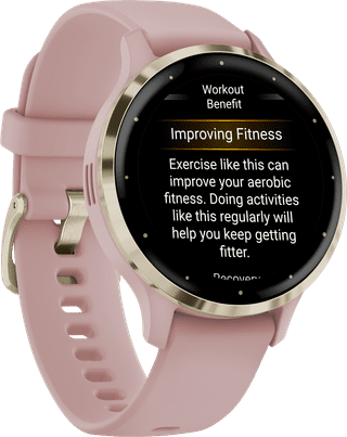 Garmin Venu 3S Goud/Roze