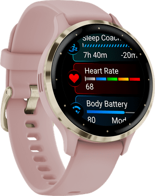 Garmin Venu 3S Goud/Roze