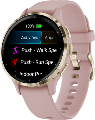 Garmin Venu 3S Goud/Roze