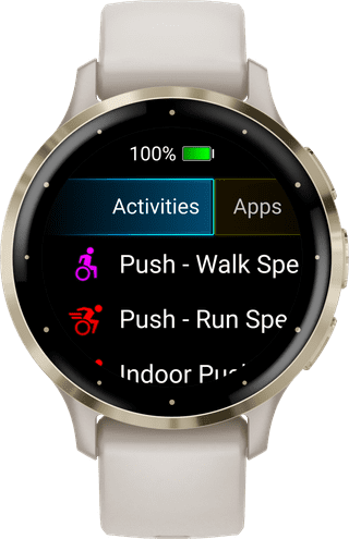 Garmin Venu 3S Goud/Wit