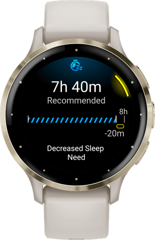 Garmin Venu 3S Goud/Wit