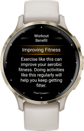 Garmin Venu 3S Goud/Wit