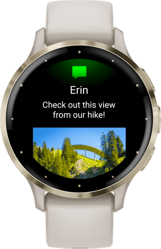 Garmin Venu 3S Goud/Wit