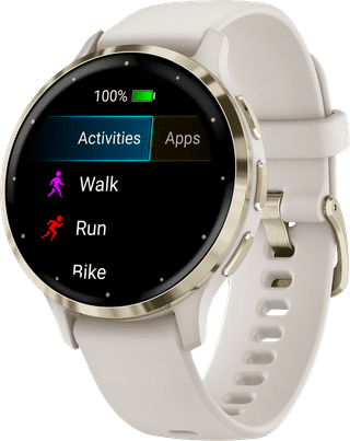 Garmin Venu 3S Goud/Wit