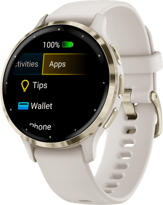 Garmin Venu 3S Goud/Wit