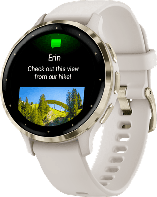 Garmin Venu 3S Goud/Wit