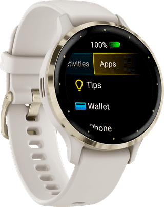 Garmin Venu 3S Goud/Wit