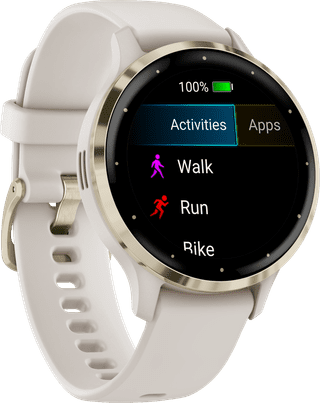 Garmin Venu 3S Goud/Wit