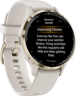 Garmin Venu 3S Goud/Wit