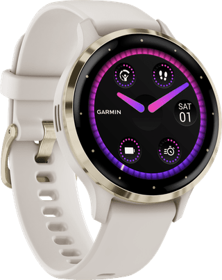 Garmin Venu 3S Goud/Wit