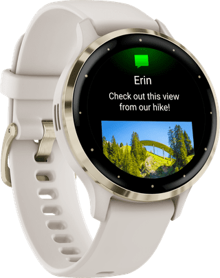Garmin Venu 3S Goud/Wit