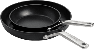 KitchenAid Forged Hardened Aluminum Frying Pan Set 20cm + 28cm