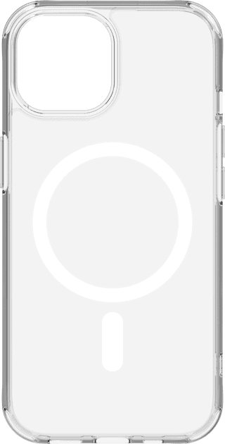 BlueBuilt Protective Back Cover met MagSafe iPhone 15 Transparant