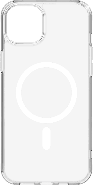 BlueBuilt Protective Back Cover with MagSafe iPhone 15 Plus Transparent