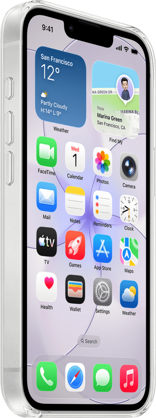 Apple iPhone 17e Back Cover met MagSafe Transparant
