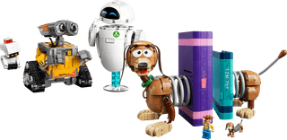 LEGO Pixar en Toy Story Set 43301 + 43279 + 21357