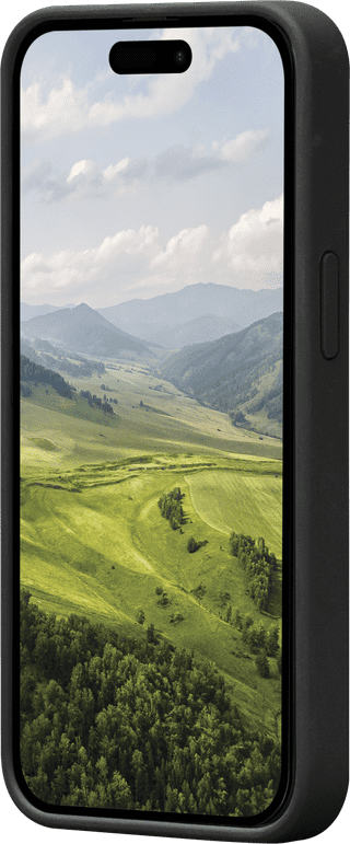 Dbramante1928 Monaco Apple iPhone 15 Back Cover with MagSafe Black