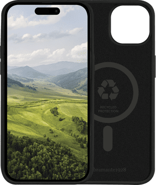 Dbramante1928 Monaco Apple iPhone 15 Back Cover with MagSafe Black