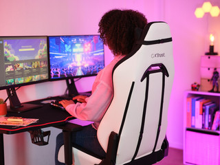 Trust GXT 714W Ruya Gaming Stoel Wit