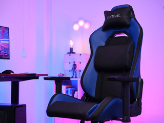 Trust GXT 714 Ruya Gaming Stoel Blauw