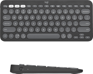 Logitech Pebble Keyboard 2 - K380s Graphite Qwerty