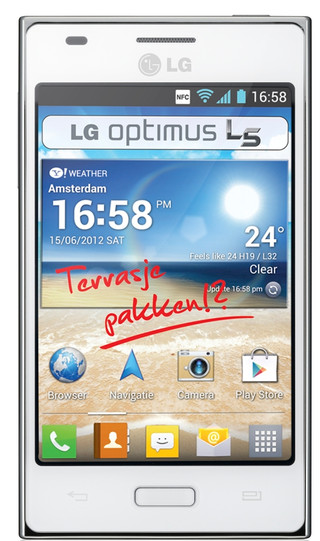 LG Optimus L5 Full White