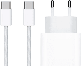 Apple Usb C Oplader 20W + Usb C Kabel 1m Nylon Wit
